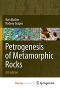 Cover: Petrogenesis of Metamorphic Rocks - Springer