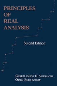 Abbildung von: Principles of Real Analysis - Academic Press
