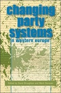Cover: The Changing Party Systems in Western Europe - Frances Pinter Publishers Ltd