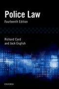 Bild: Police Law - Oxford University Press