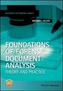 Cover: Foundations of Forensic Document Analysis - Theory and Practise - Wiley
