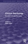 Bild: Clinical Psychology (Psychology Revivals) - Routledge