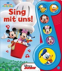 Abbildung von: 6-Button-Liederbuch, Micky Maus Wunderhaus, Sing mit uns! - Phoenix International Publications Inc.