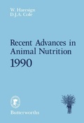 Cover: Recent Advances in Animal Nutrition - Butterworth-Heinemann