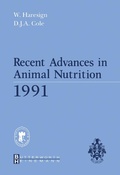 Cover: Recent Advances in Animal Nutrition 1991 - Butterworth-Heinemann