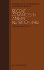Cover: Recent Advances in Animal Nutrition - Butterworth-Heinemann