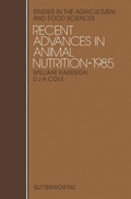 Cover: Recent Advances in Animal Nutrition - Butterworth-Heinemann