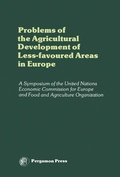 Cover: Problems of the Agricultural Development of Less-Favoured Areas in Europe - Elsevier