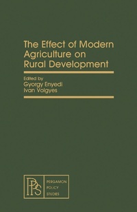 Enlarge image Cover: The Effect of Modern Agriculture on Rural Development - Elsevier