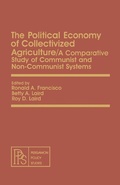 Cover: The Political Economy of Collectivized Agriculture - Elsevier