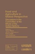 Cover: Food and Agriculture in Global Perspective - Elsevier