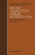 Cover: Recent Advances in Animal Nutrition-1984 - Butterworth-Heinemann