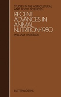 Cover: Recent Advances in Animal Nutrition - 1980 - Butterworth-Heinemann