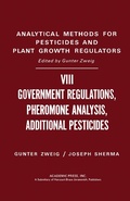 Cover: Government Regulations, Pheromone Analysis, Additional Pesticides - Academic Press