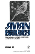 Cover: Avian Biology - Academic Press