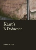 Cover: Kant's B Deduction - Cambridge Scholars Publishing
