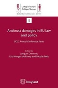 Cover: Antitrust Damages in EU Law and Policy - Editions juridiques Bruylant