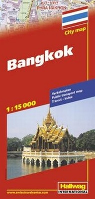Abbildung von: Bangkok Stadtplan - Hallwag