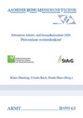 Cover: Pr&auml;ventiver Arbeits- und Gesundheitsschutz 2020: - Verlag G&uuml;nter Mainz
