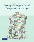 Cover: Concepts, Strategic Management and Competitive Advantage - Pearson