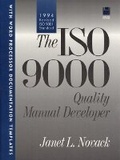 Cover: ISO 9000 Quality Manual Developer, The (Bk/Disk) - Prentice Hall