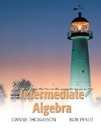 Enlarge image Cover: Experiencing Intermediate Algebra - Pearson