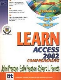 Abbildung von: Learn Access 2002 Comprehensive - Pearson