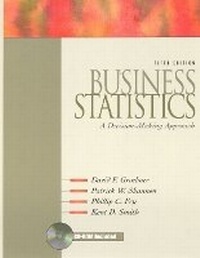 Abbildung von: Business Statistics - Pearson