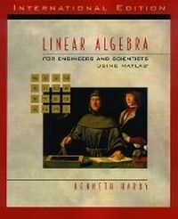 Abbildung von: Linear Algebra for Engineers and Scientists Using Matlab - Pearson