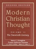Cover: Modern Christian Thought, Volume II - Pearson