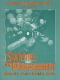 Enlarge image Cover: Student Solutions Manual - Pearson