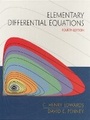 Cover: Elementary Differential Equations - Pearson