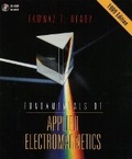 Cover: Fundamentals of Applied Electromagnetics, 1999 Edition - Pearson