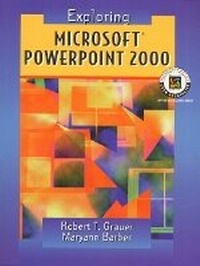 Abbildung von: Exploring Microsoft PowerPoint 2000 - Pearson