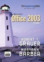 Cover: Exploring Microsoft Office 2003 Volume 1- Adhesive Bound - Pearson