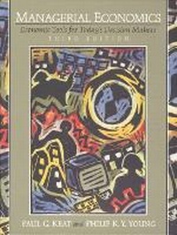 Enlarge image Cover: Managerial Economics - Pearson