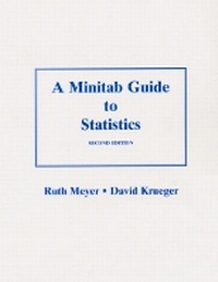 Enlarge image Cover: A MINITAB Guide to Statistics - Pearson