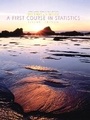 Cover: A First Course in Statistics - Pearson