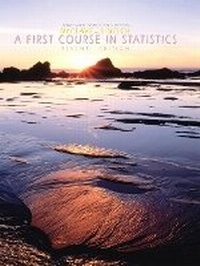 Enlarge image Cover: A First Course in Statistics - Pearson