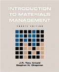 Cover: Introduction to Materials Management - Pearson