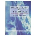 Cover: Probability and Statistics for Engineers and Scientists - Pearson
