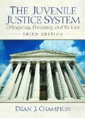 Cover: The Juvenile Justice System - Pearson