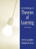 Cover: An Introduction to Theories of Learning - Routledge