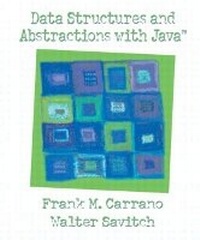 Enlarge image Cover: Data Structures and Abstractions with Java - Pearson