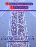 Cover: Organizational Behavior - Pearson