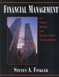 Cover: Financial Management for Public, Health, and Not-for Profit Organizations - Pearson