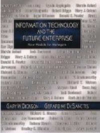 Enlarge image Cover: Information Technology and the Future Enterprise - Pearson
