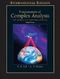 Enlarge image Cover: Fundamentals of Complex Analysis with Applications to Engineering, Science, and Mathematics - Pearson