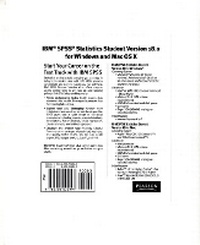 Abbildung von: SPSS Student Version 18.0 (Valuepack) - Pearson