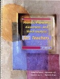 Cover: Phonics, Phonemic Awareness, and Word Analysis for Teachers - Pearson